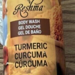 Reshma Turmeric Hydrating Body Wash Gel 32oz - Deep Cleansing, Gentle, Natural